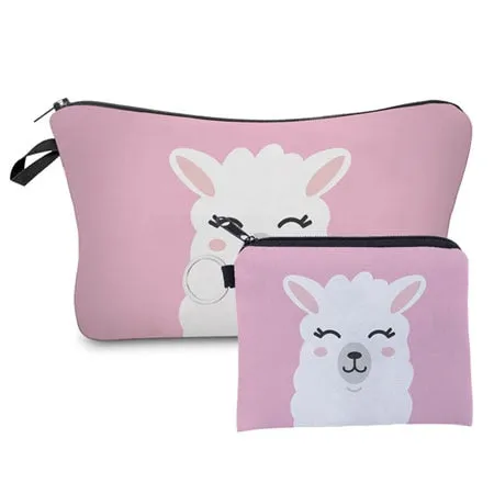 2 Pc Cosmetic Bag Set