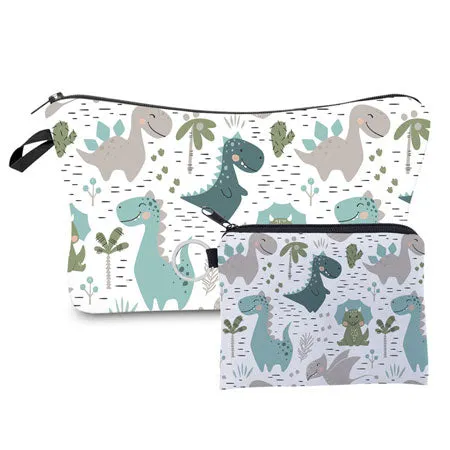 2 Pc Cosmetic Bag Set