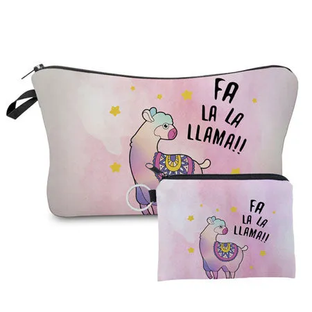 2 Pc Cosmetic Bag Set