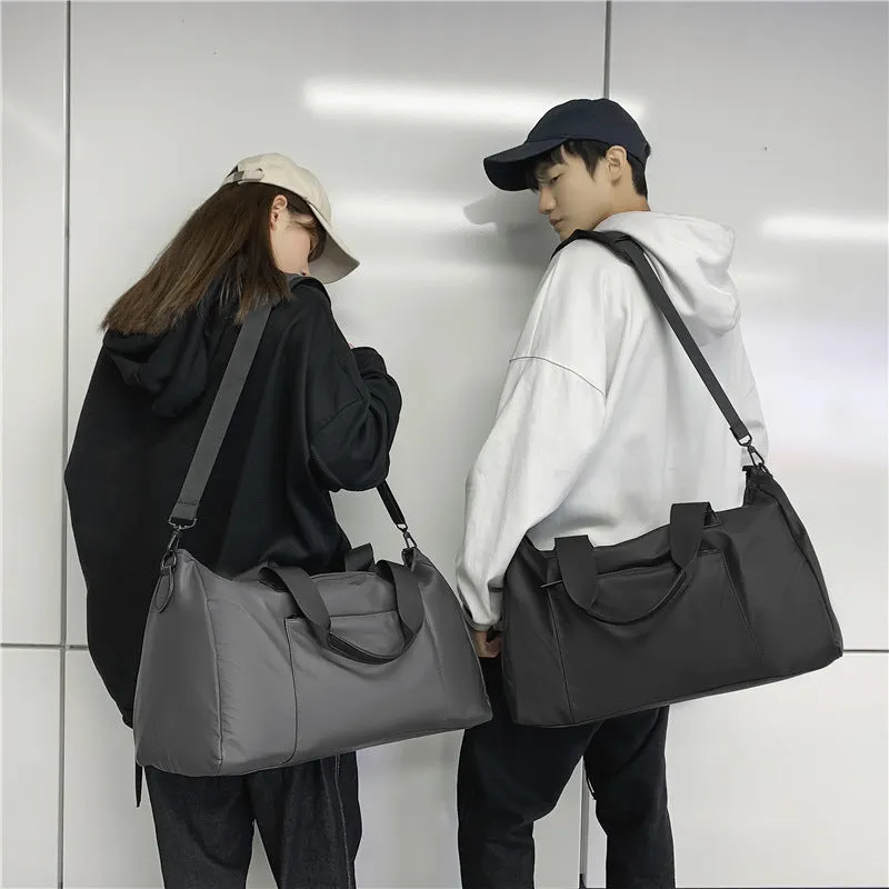 2022 New Large Capacity Letter Short Business Trip Travel Bag Trendy Men and Women  Bag