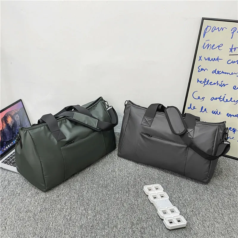 2022 New Large Capacity Letter Short Business Trip Travel Bag Trendy Men and Women  Bag