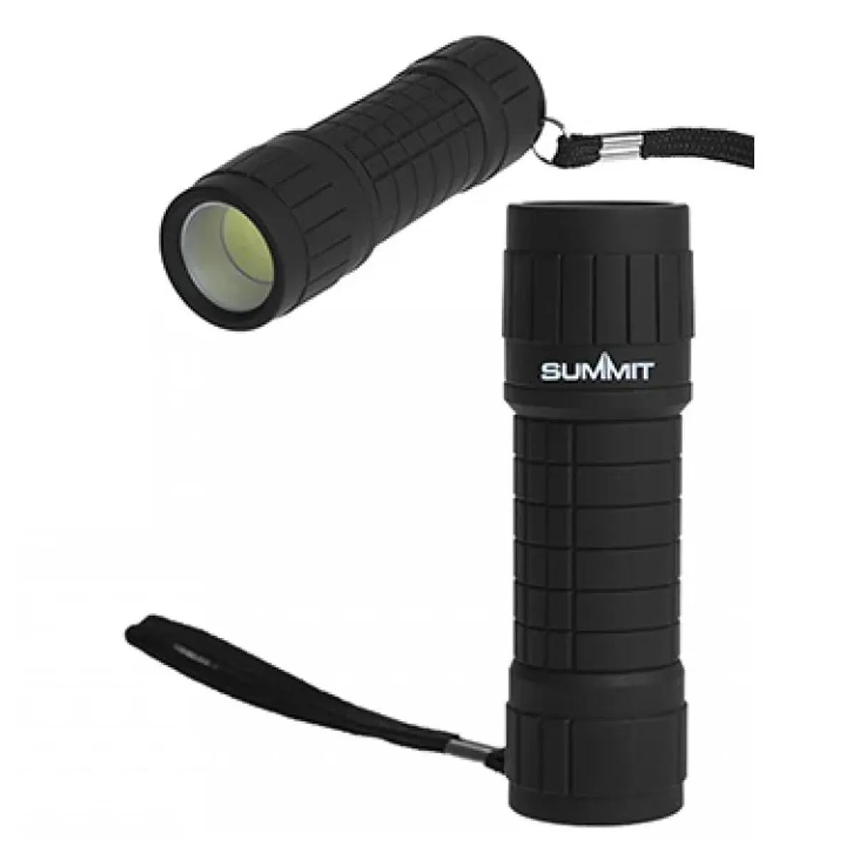 3 Watt COB Rubber Torch - Black