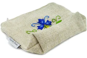 6" Cosmetic Bag - Blue Cornflower Meadow