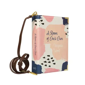 A Room of One's Own Pastel Book Handbag Crossbody Clutch