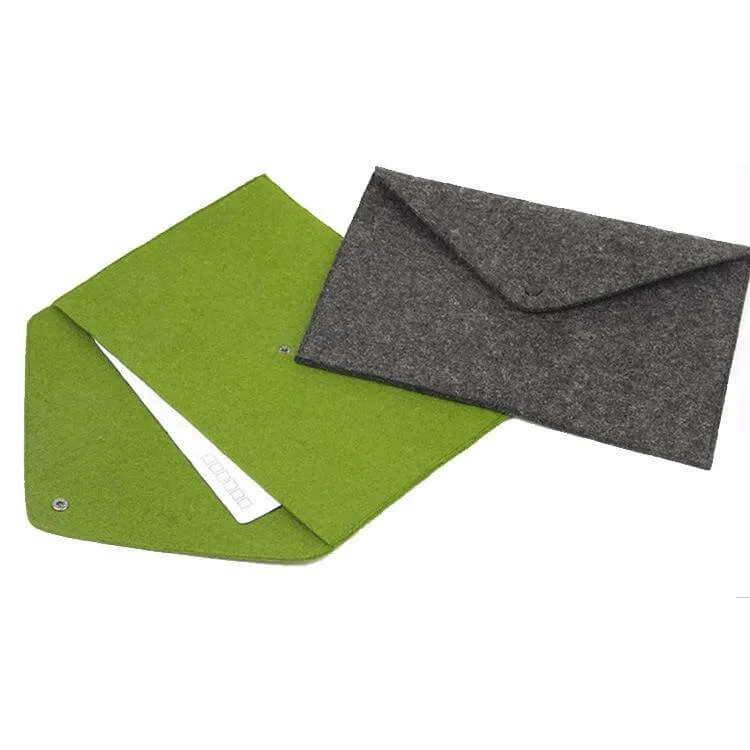 A4 Wool Felt Document File