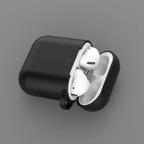 AirPods Black Silicone Protective Case Cover