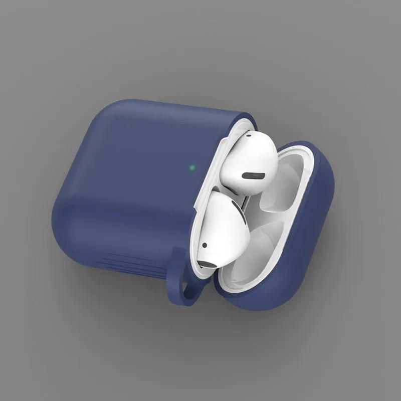 AirPods Blue Silicone Protective Case Cover