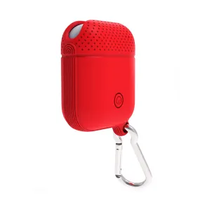 AirPods Red Silicone Protective Case Cover (Dotted)