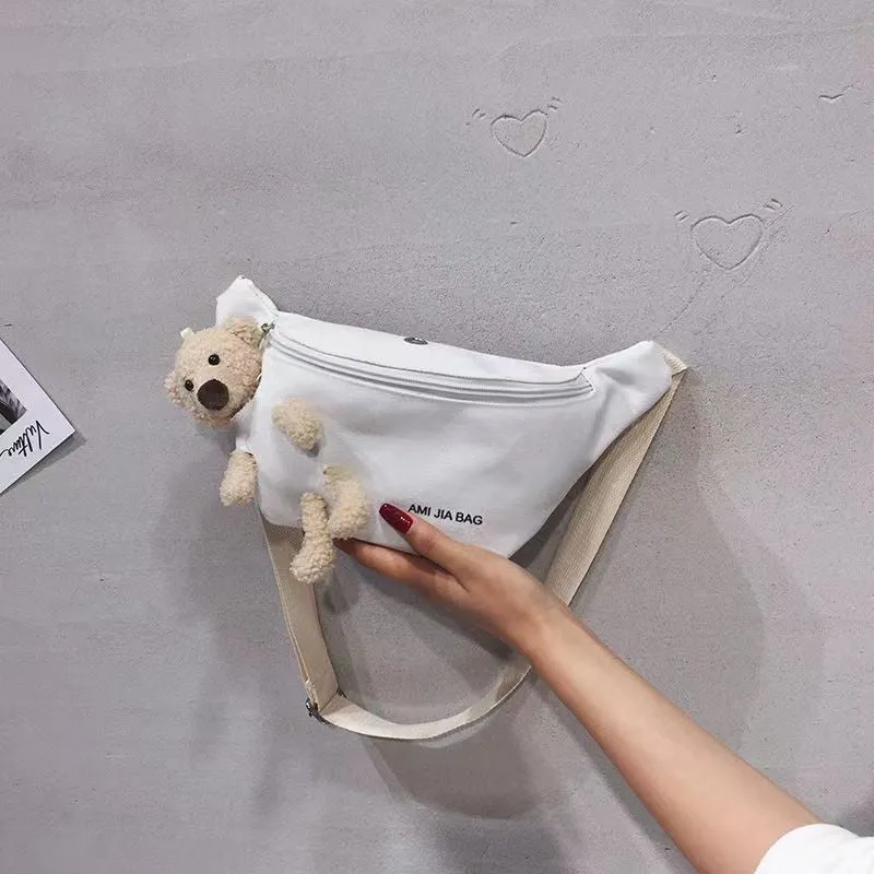 All-match Canvas Bag Teddy bear- King Stone Brothers and Co™️