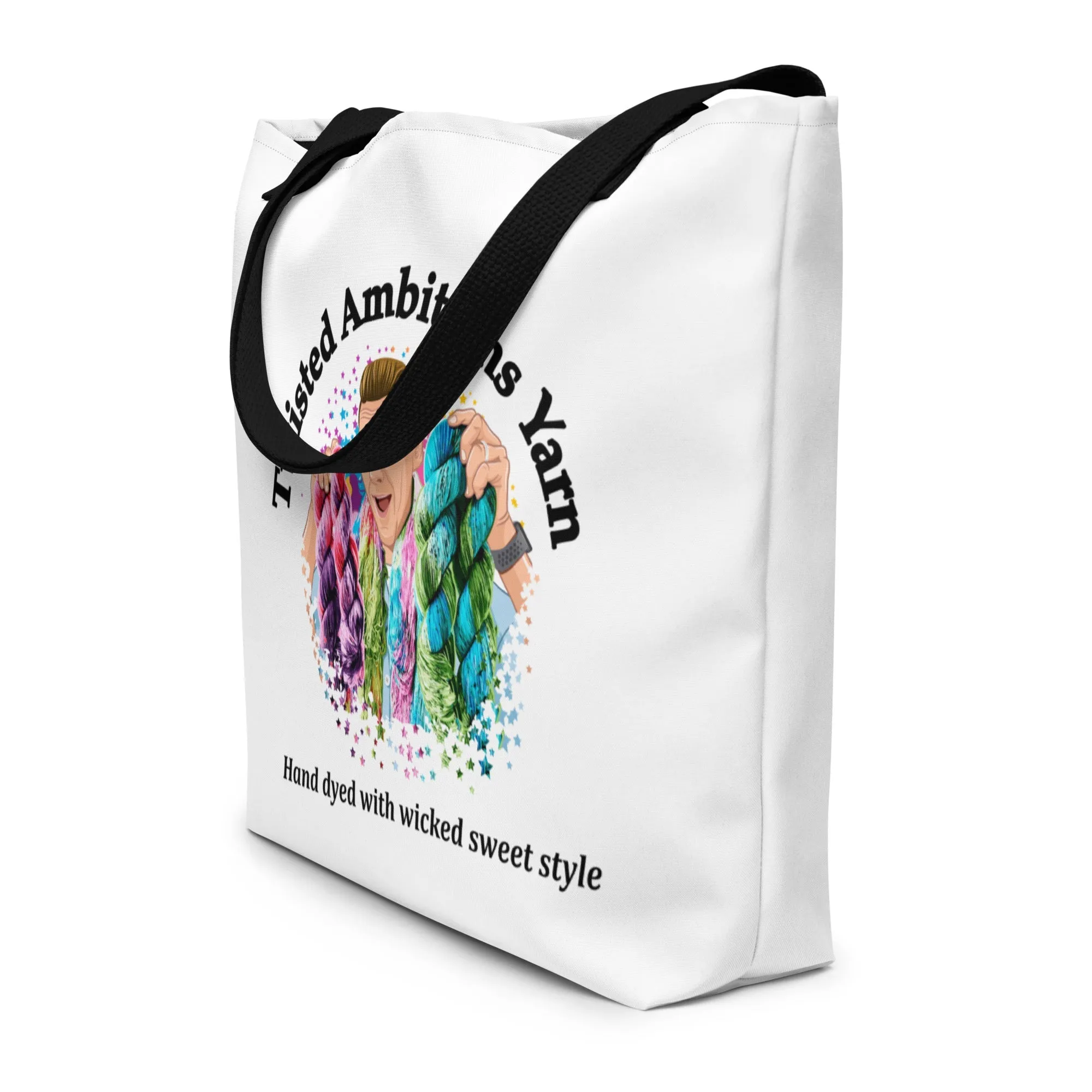 All-Over Print Large Tote Bag