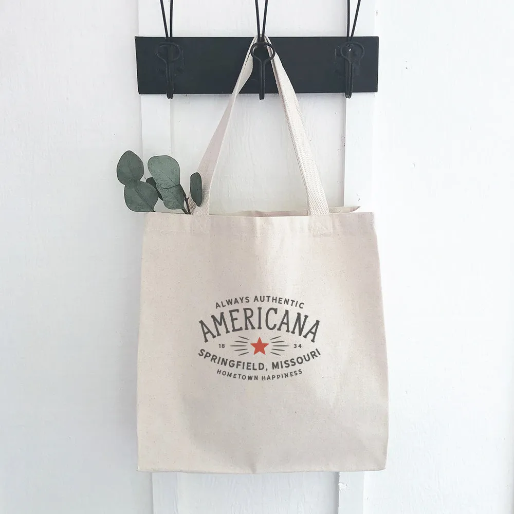 Americana Custom - Canvas Tote Bag