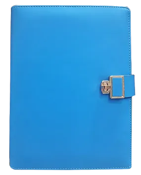 AMS-RM-200-F-44 - (BLUE) PU Leather Organizer