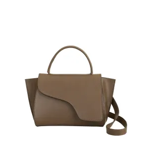 Arezzo Khaki Brown Handbag