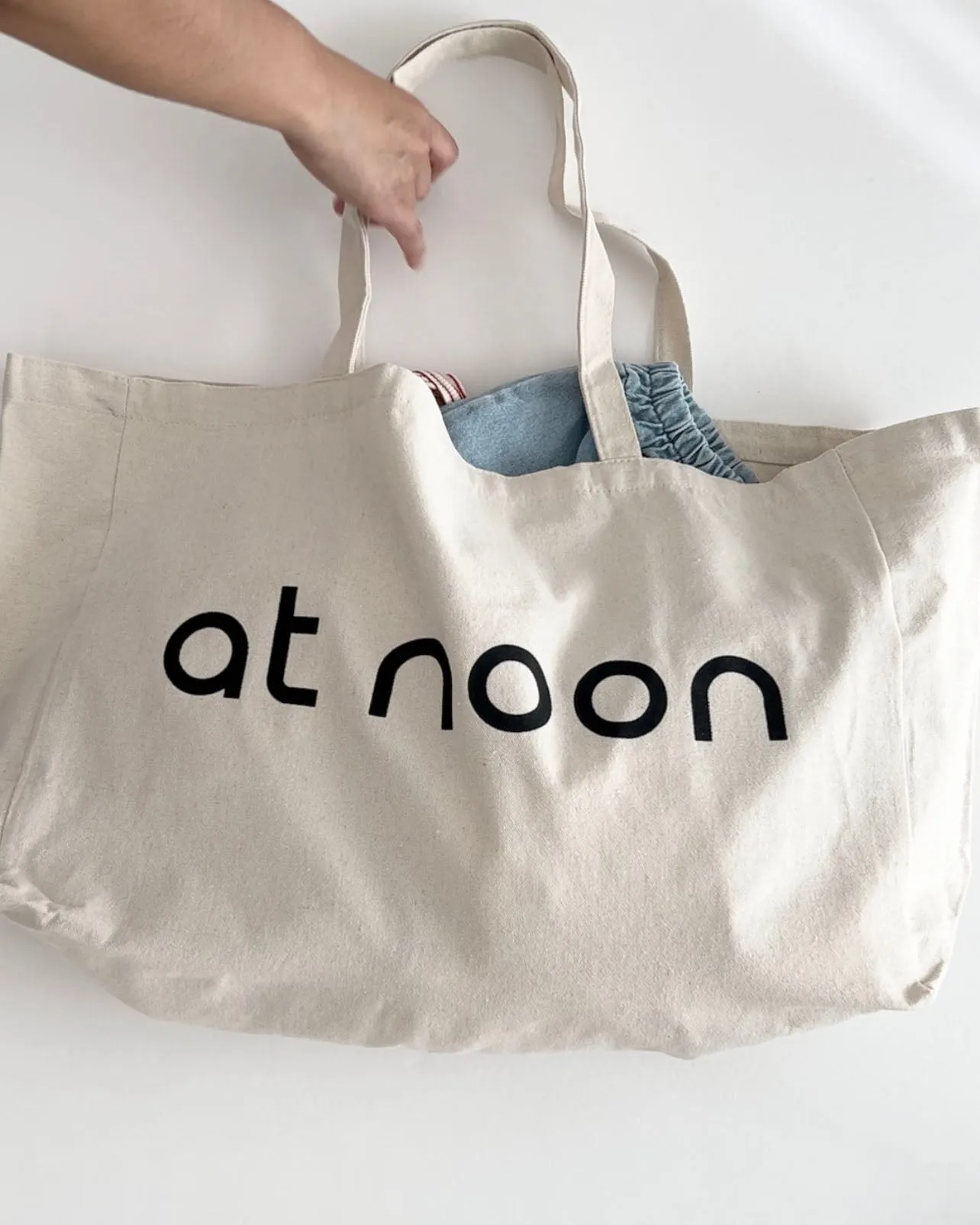 At Noon Canvas Tote