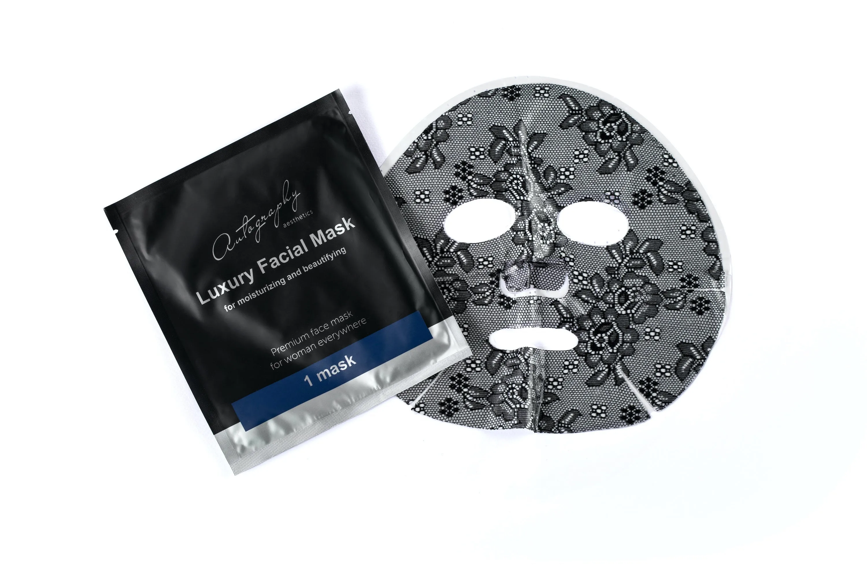 Autography Premium Facial Mask with Acetyl Hexapeptide-8, Hyaluronic Acid and Collagen