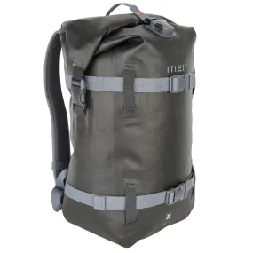 Backpack waterproof 20 l dark gray ITIWIT, carbon gray