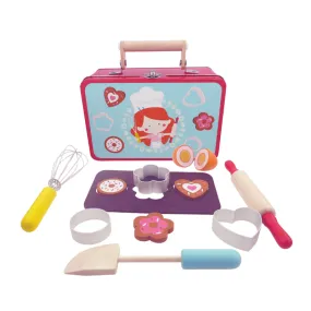 Baking Playset In Tin Suitcase