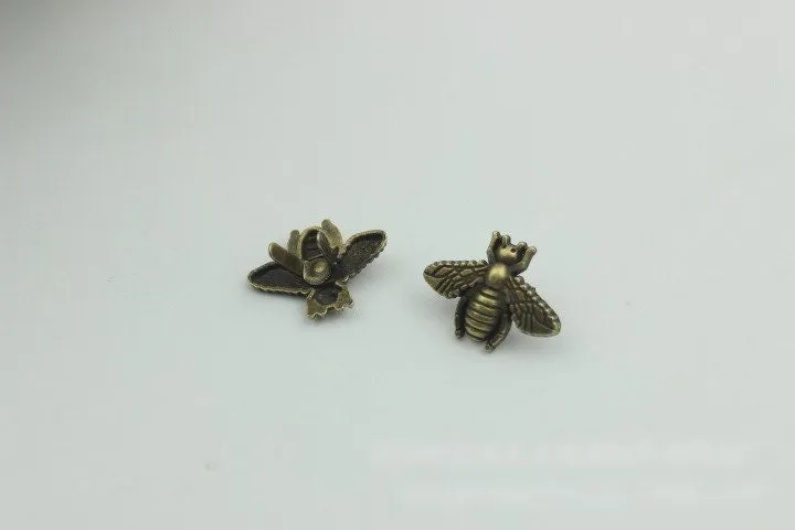 Beetle Purse Label 1/10pcs Bag Hardware Charm Gold Silver Black Bronze Handmade Purse Handbag Making Metal Decoration Wholesale Supplies