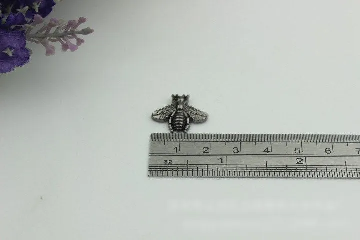 Beetle Purse Label 1/10pcs Bag Hardware Charm Gold Silver Black Bronze Handmade Purse Handbag Making Metal Decoration Wholesale Supplies