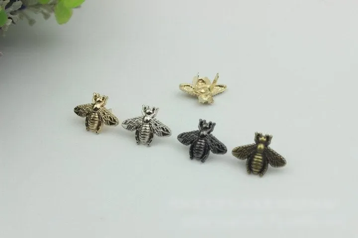 Beetle Purse Label 1/10pcs Bag Hardware Charm Gold Silver Black Bronze Handmade Purse Handbag Making Metal Decoration Wholesale Supplies