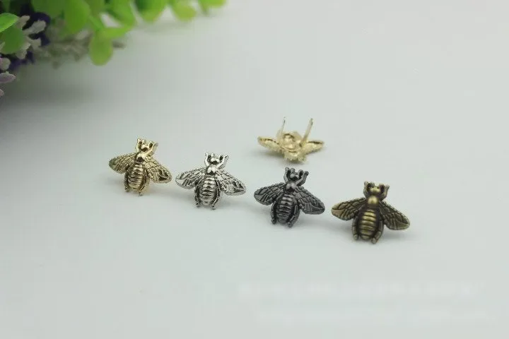 Beetle Purse Label 1/10pcs Bag Hardware Charm Gold Silver Black Bronze Handmade Purse Handbag Making Metal Decoration Wholesale Supplies