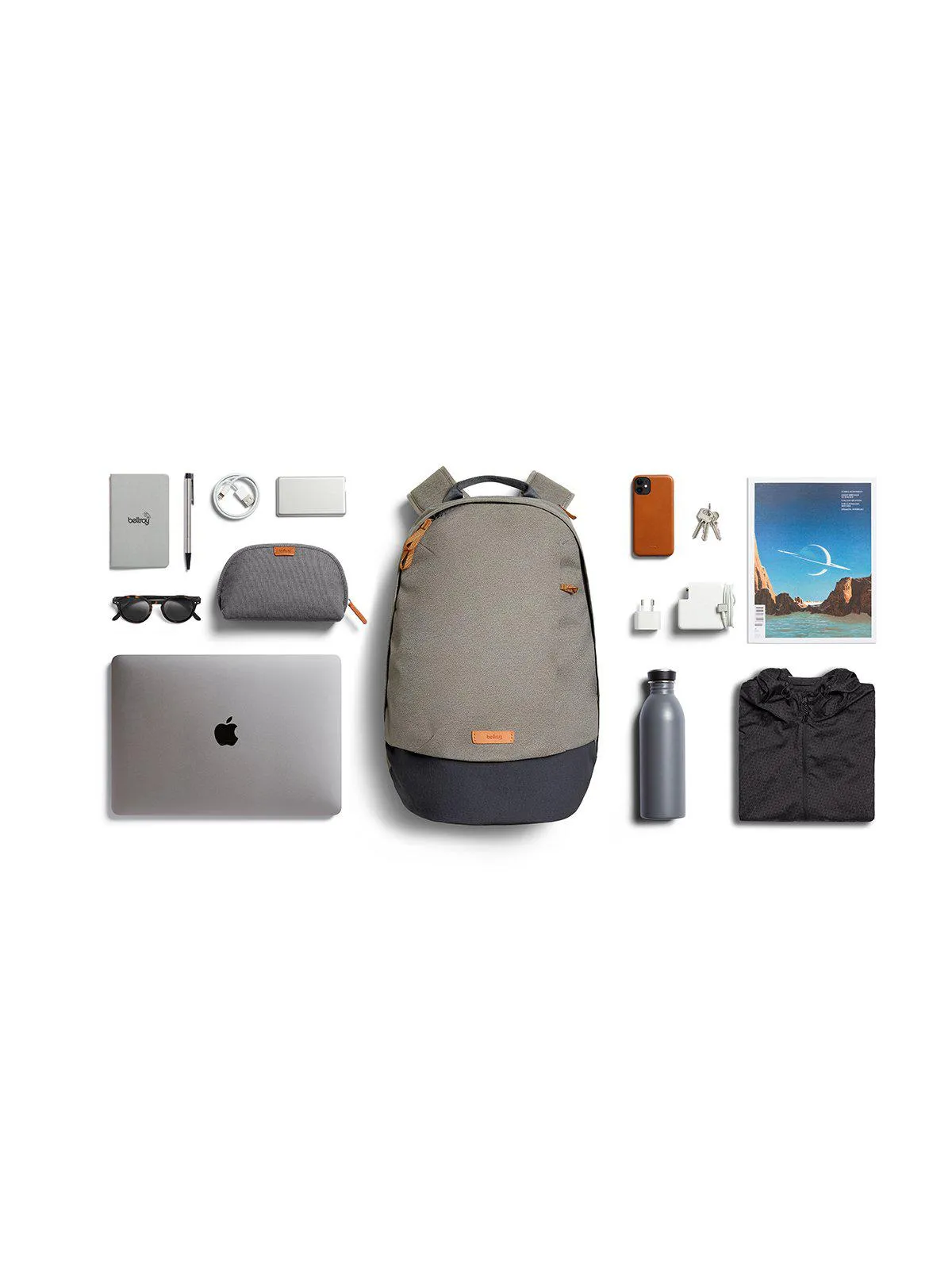 Bellroy Classic Backpack Limestone (Leather-Free)