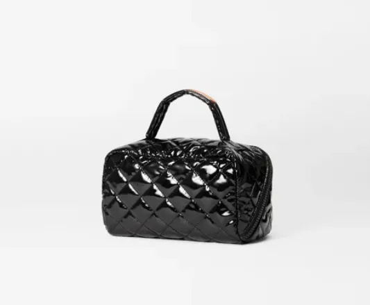 Black Lacquer Metro Accordion Cosmetic