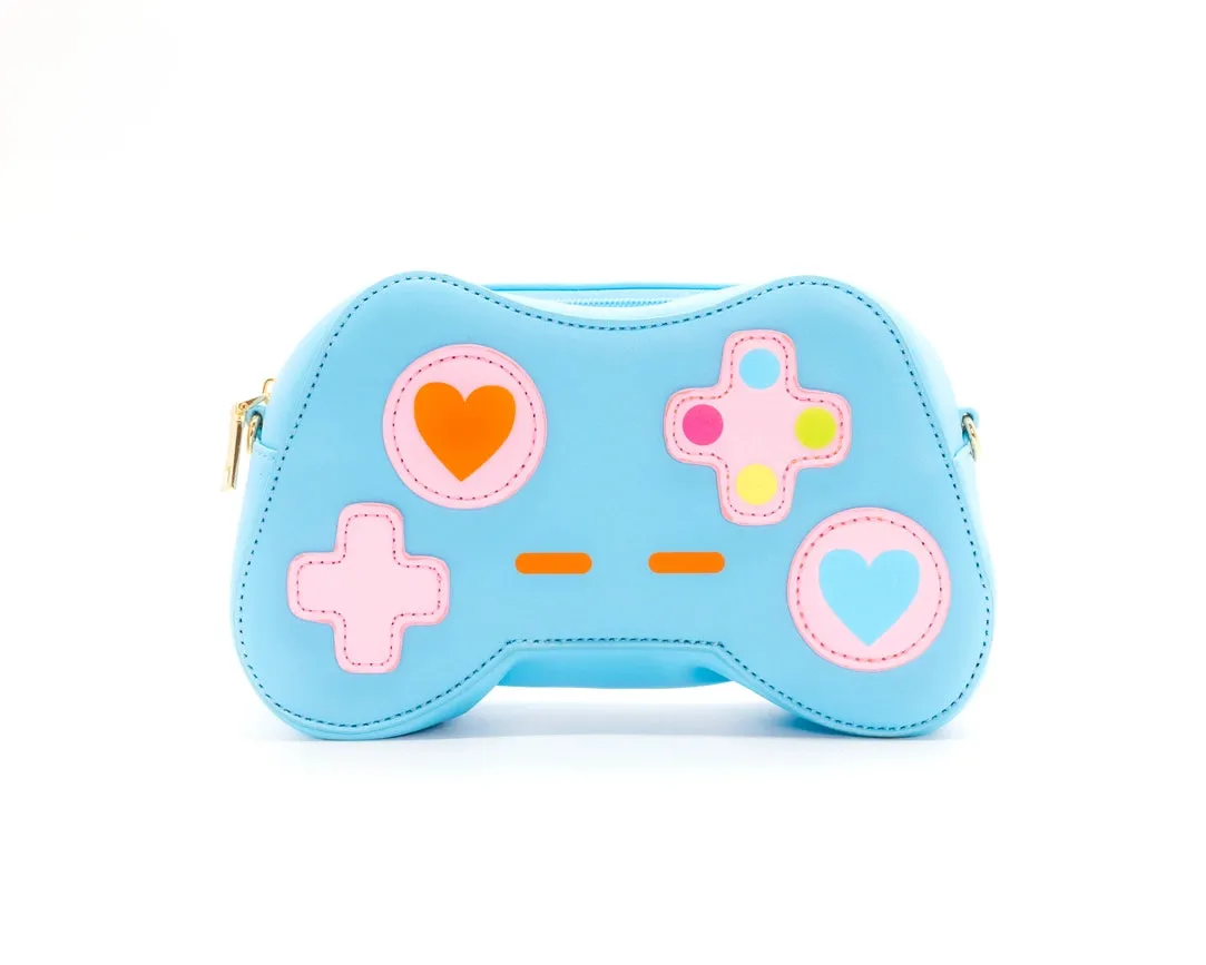 Blue Game Controller Handbag