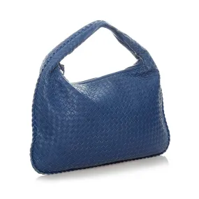 Bottega Veneta Intrecciato Leather Hobo Bag (SHG-30496)