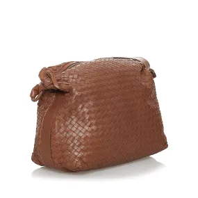 Bottega Veneta Intrecciato Leather Shoulder Bag (SHG-31180)