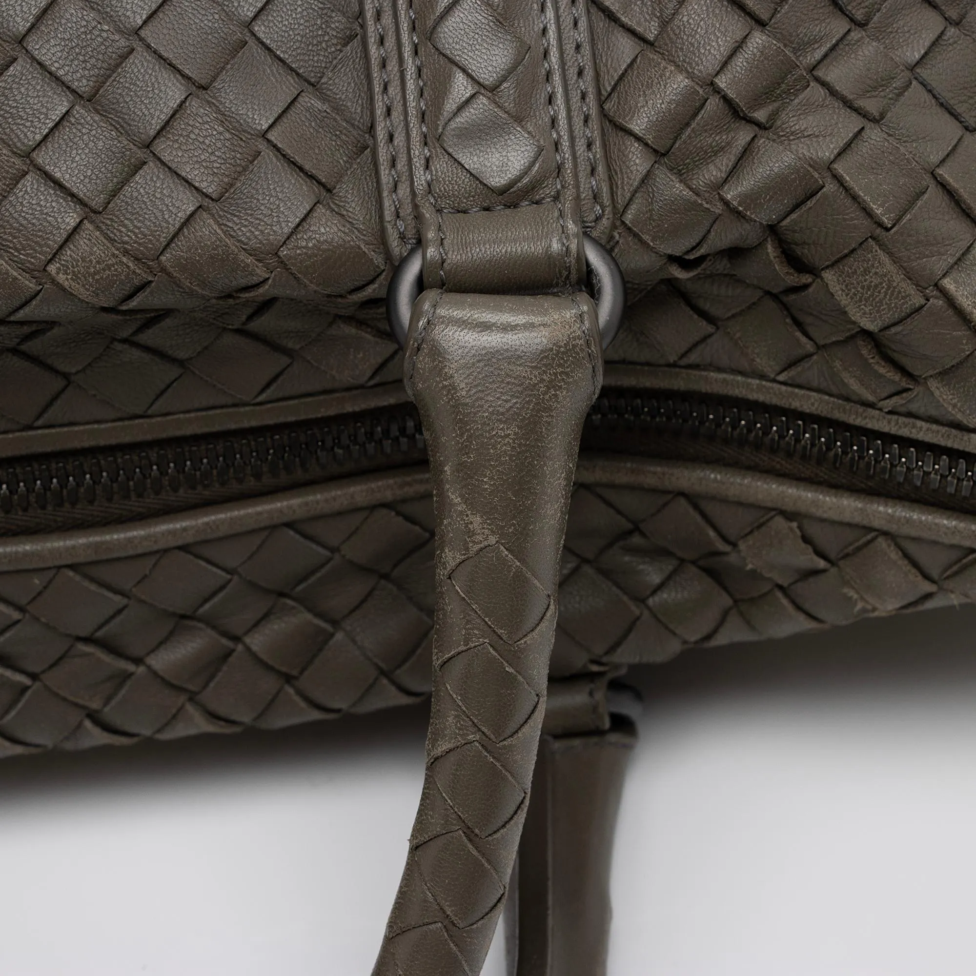 Bottega Veneta Intrecciato Nappa Leather Convertible Maxi Tote (SHF-Ge67HA)