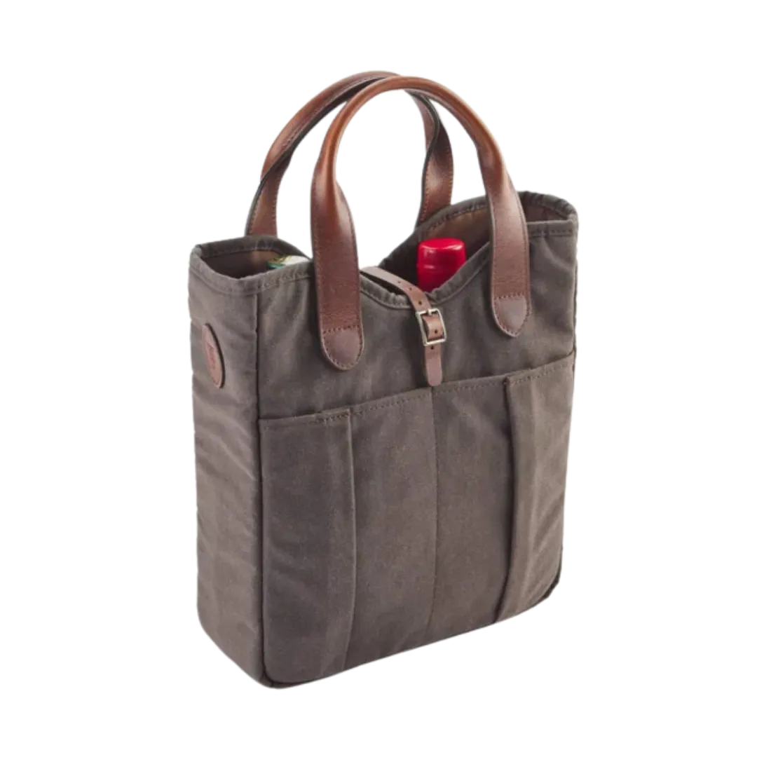 Canvas Whiskey Tote - Bark