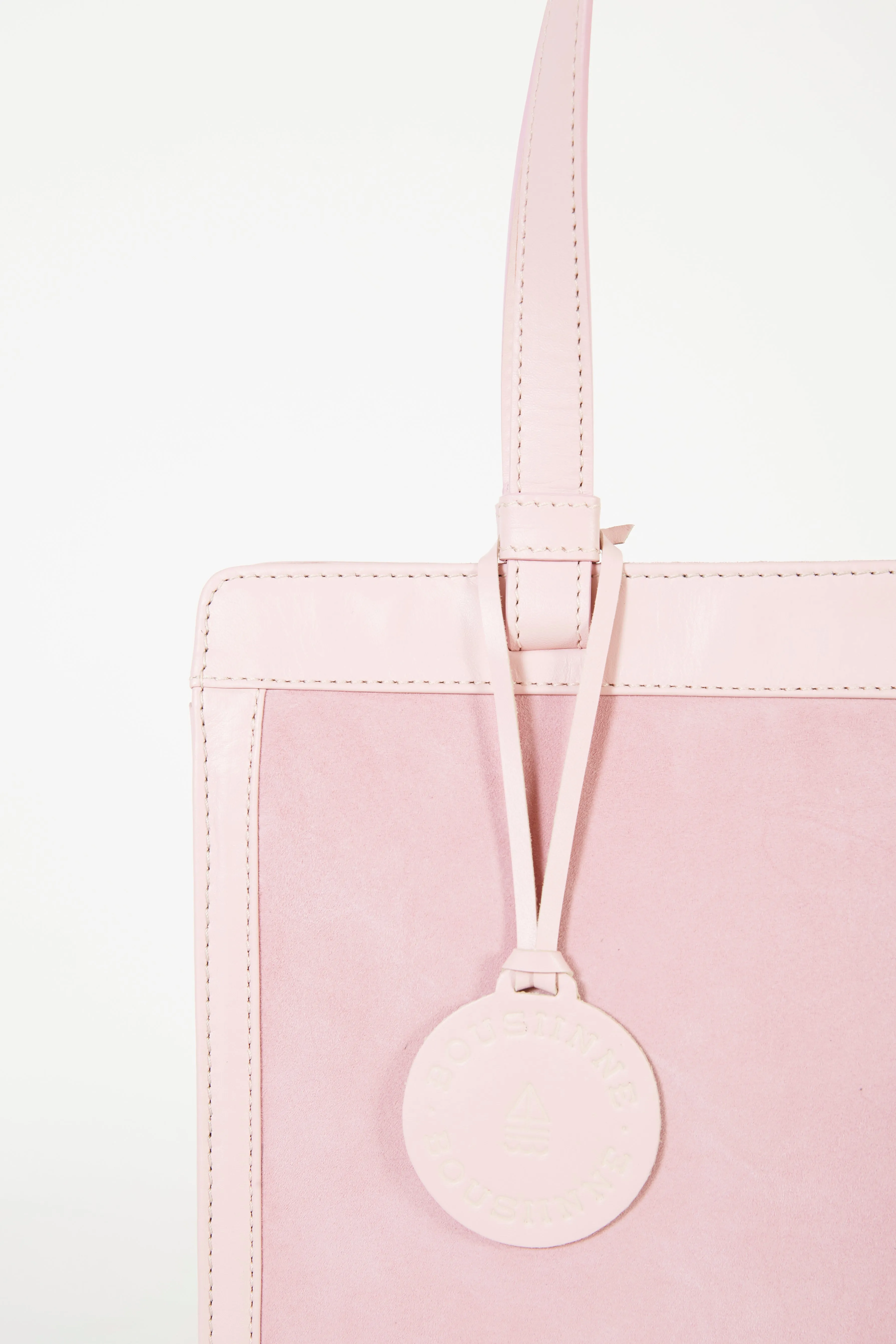 Carré Suede Handbag