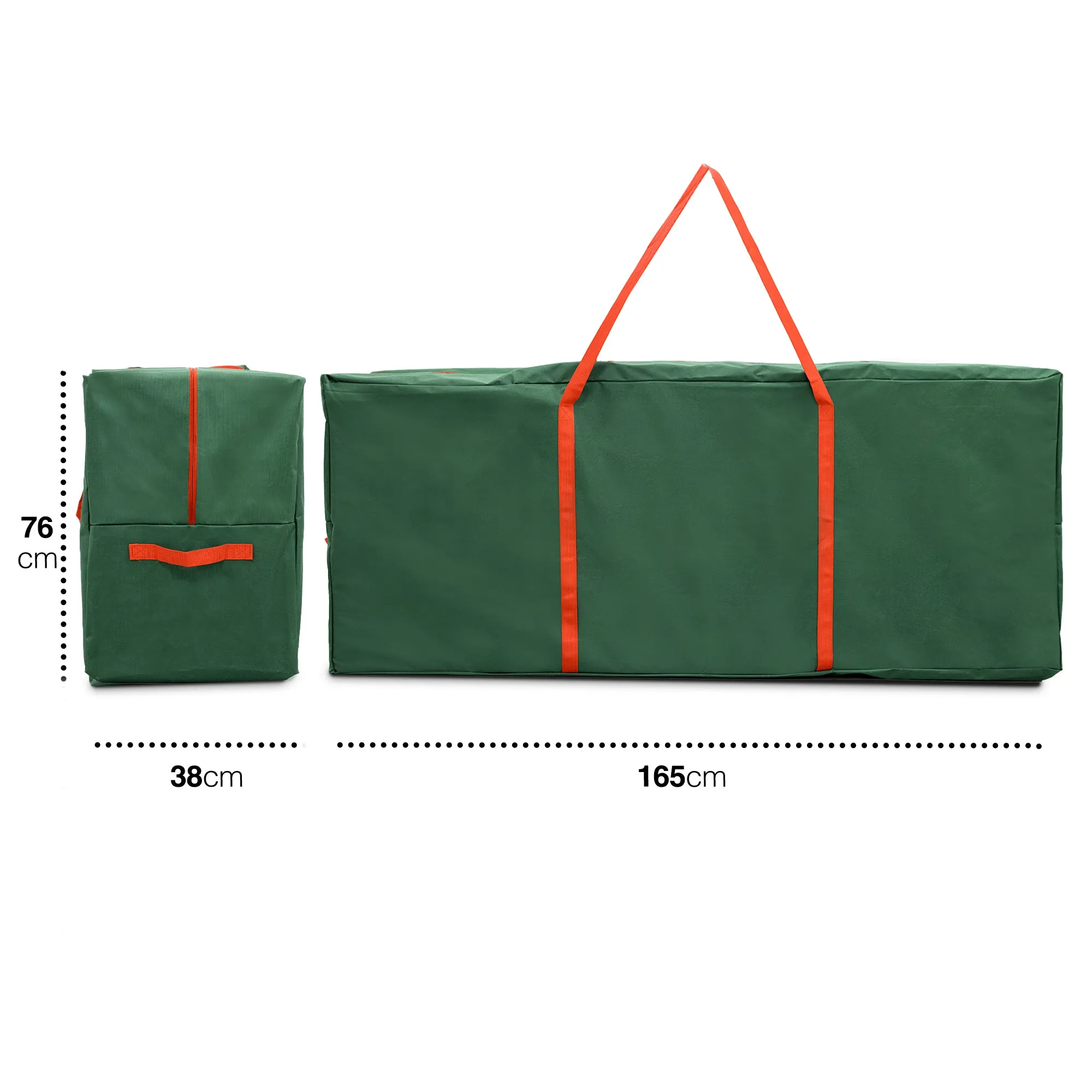 Christmas Wrapping Paper Storage Bag - Foldable, Heavy Duty, 600D Oxford Fabric