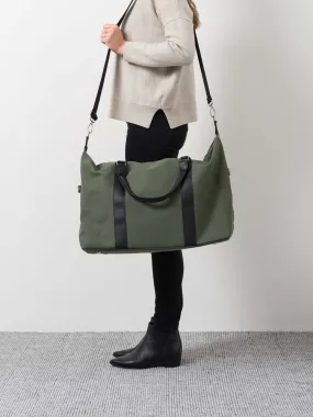 Citta Canvas Weekender Bag Olive