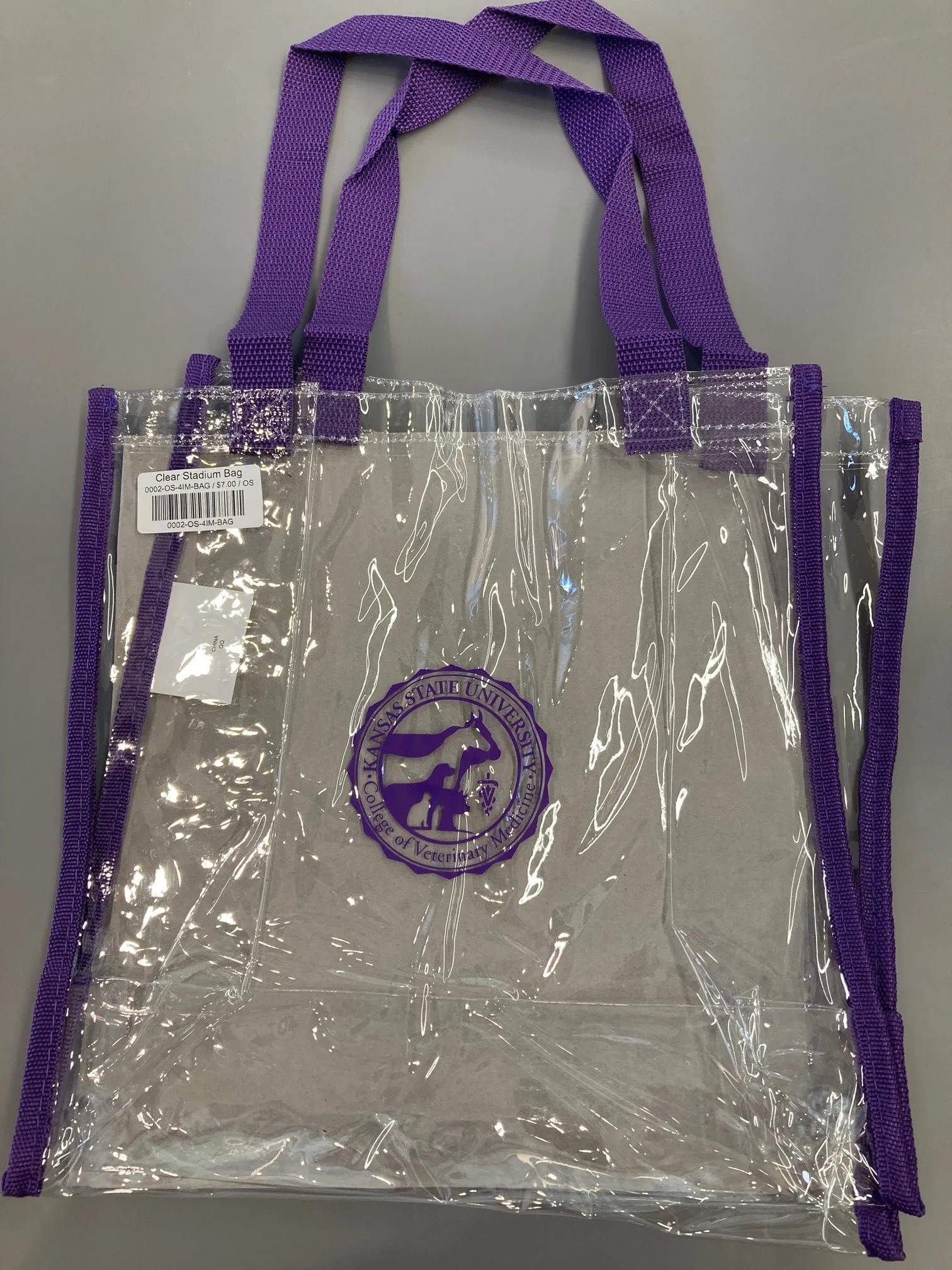 Clear Stadium Bag