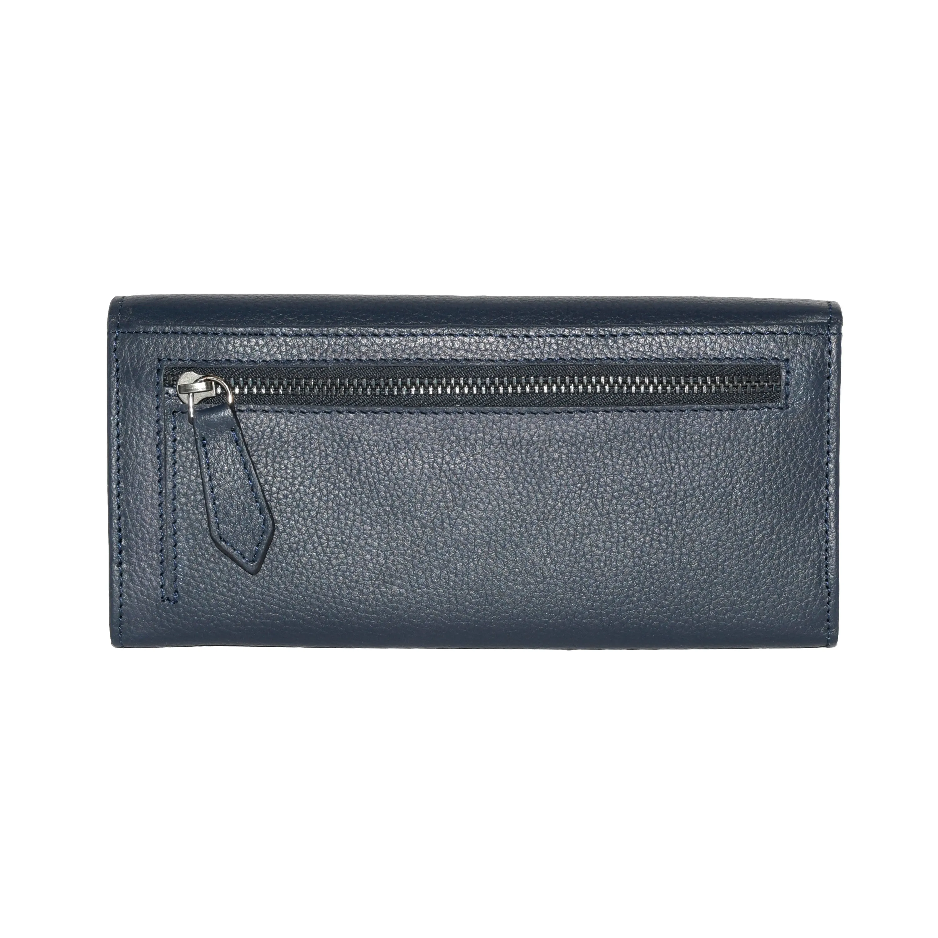 Club Rochelier Ladies Full Leather Clutch Wallet with Gusset Pocket