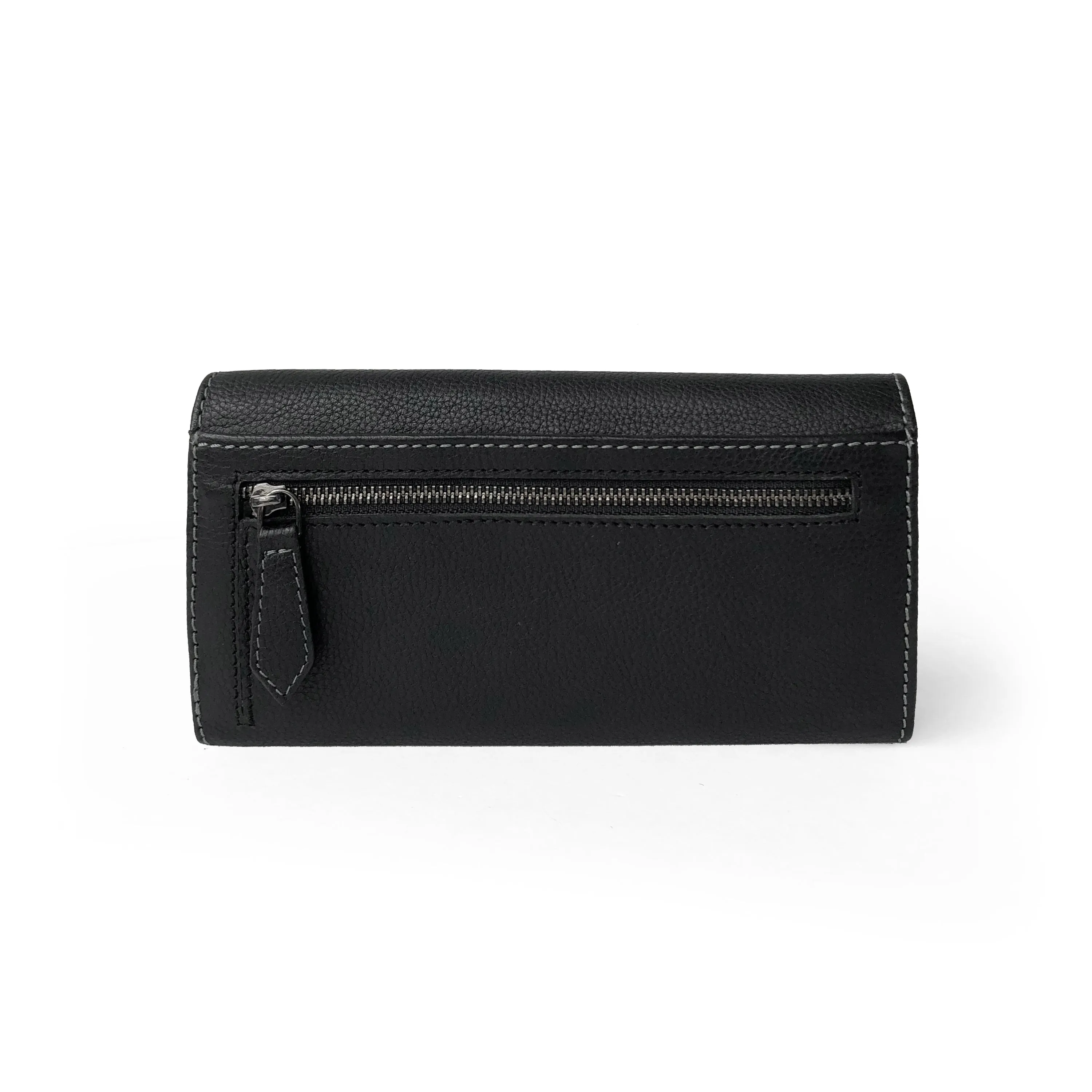 Club Rochelier Ladies Full Leather Clutch Wallet with Gusset Pocket