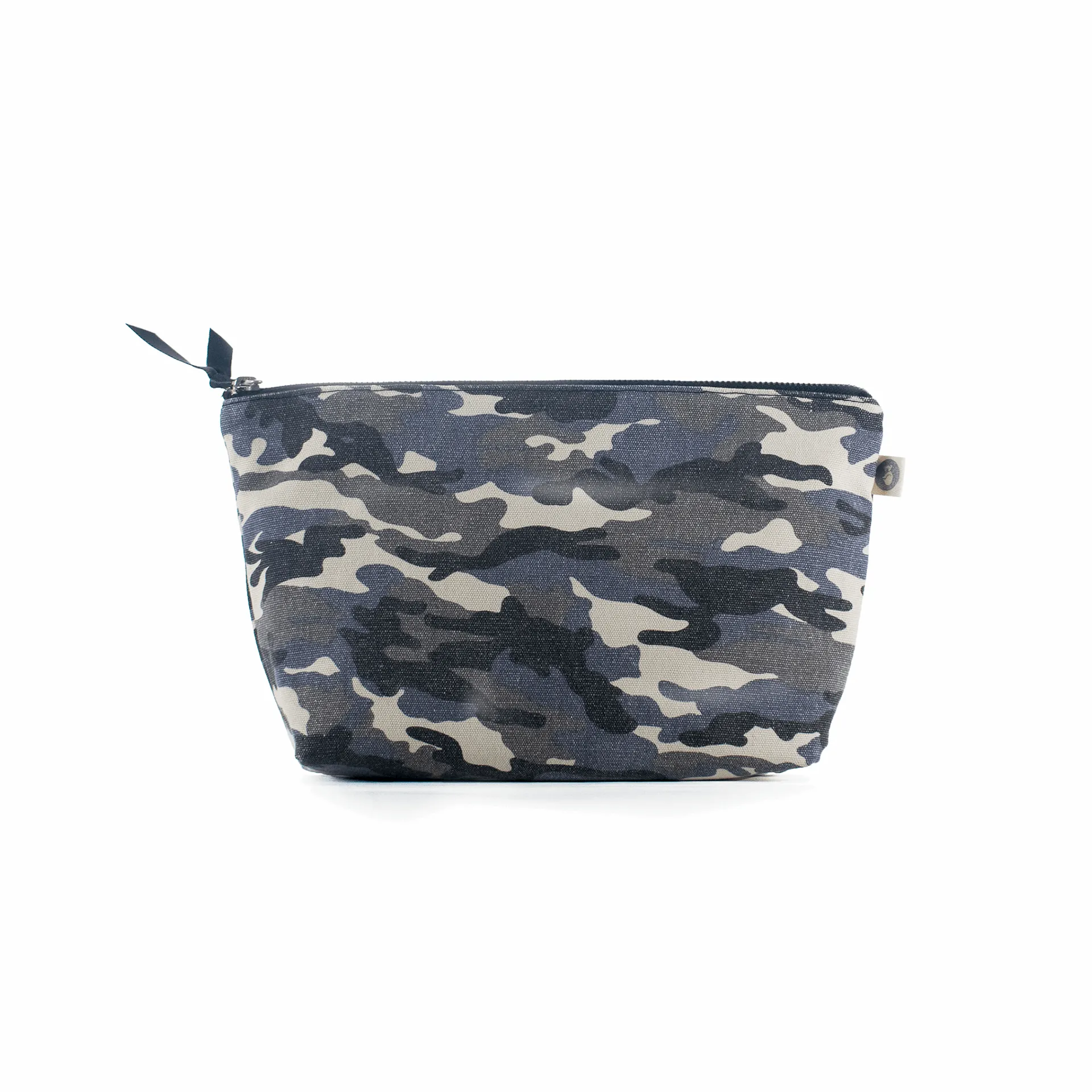 Clutch Bag: Grey Camouflage