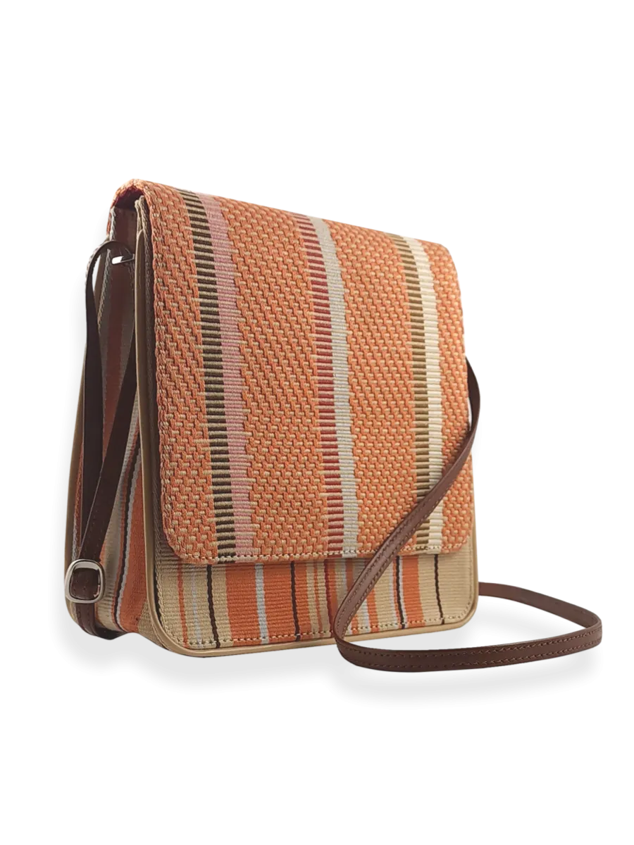 Cocktail Crossbody Beige Orange Brown 14