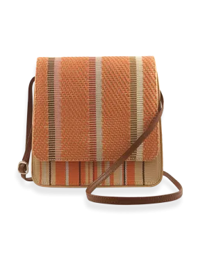 Cocktail Crossbody Beige Orange Brown 14