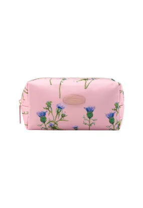 Cosmetic Bag Pink Thistle