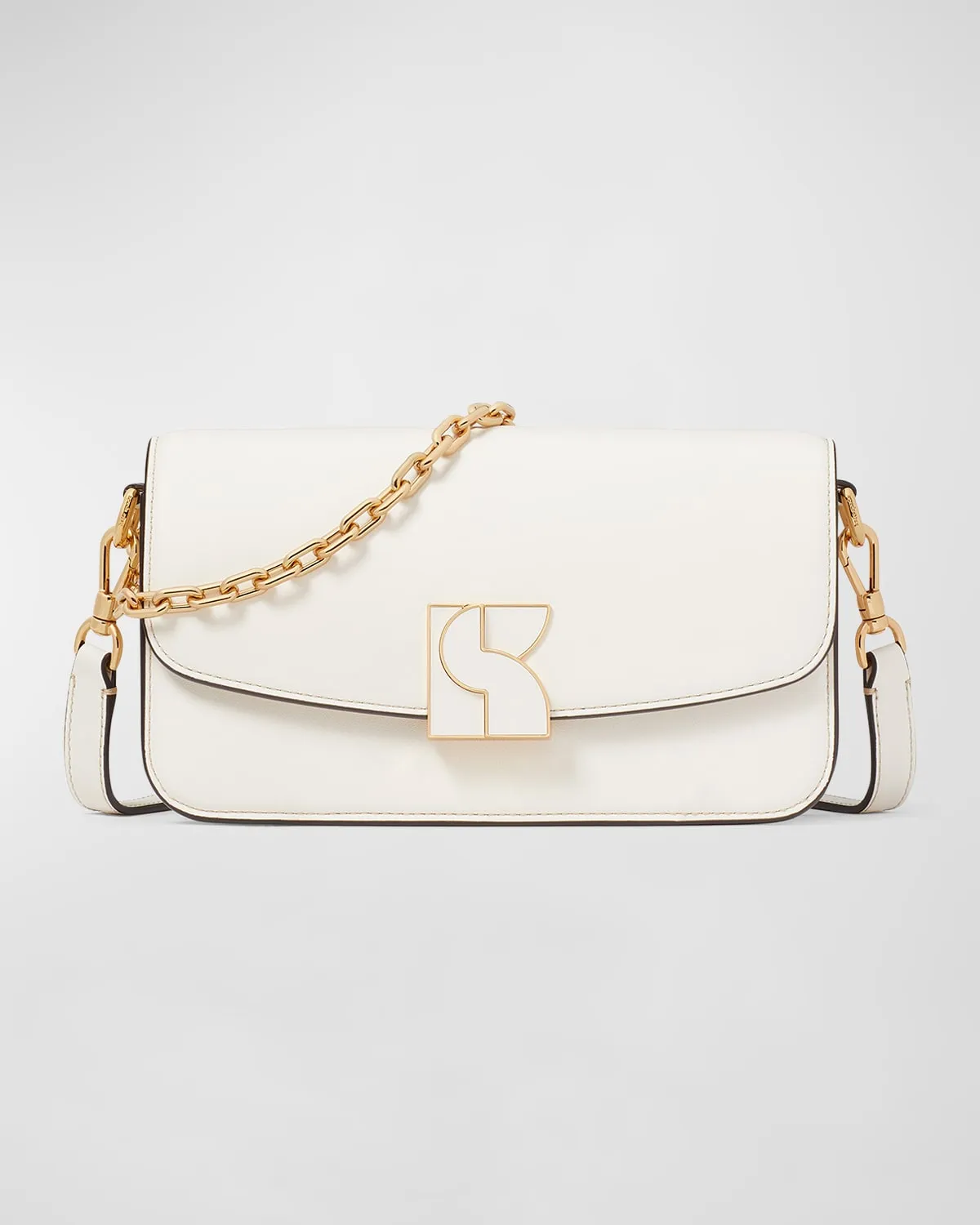 dakota flap leather crossbody bag