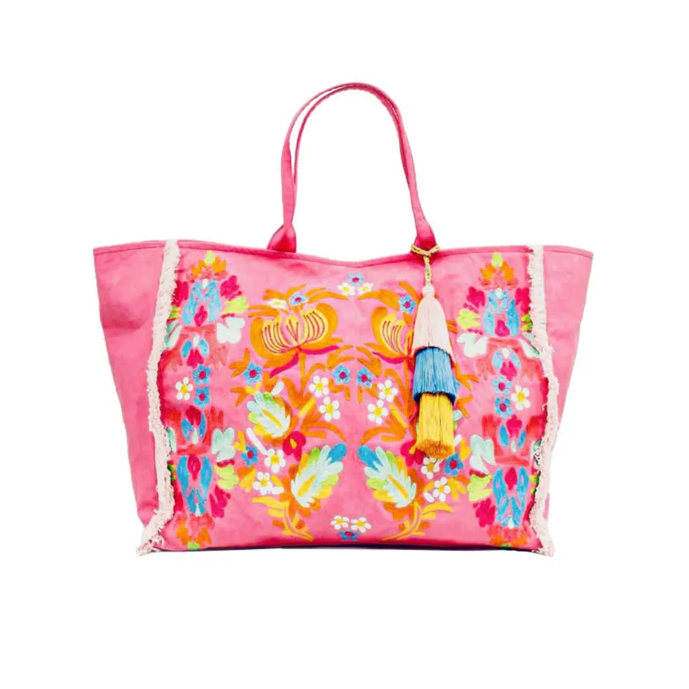 Debbie Katz Sandrine Beach Bag - Pink