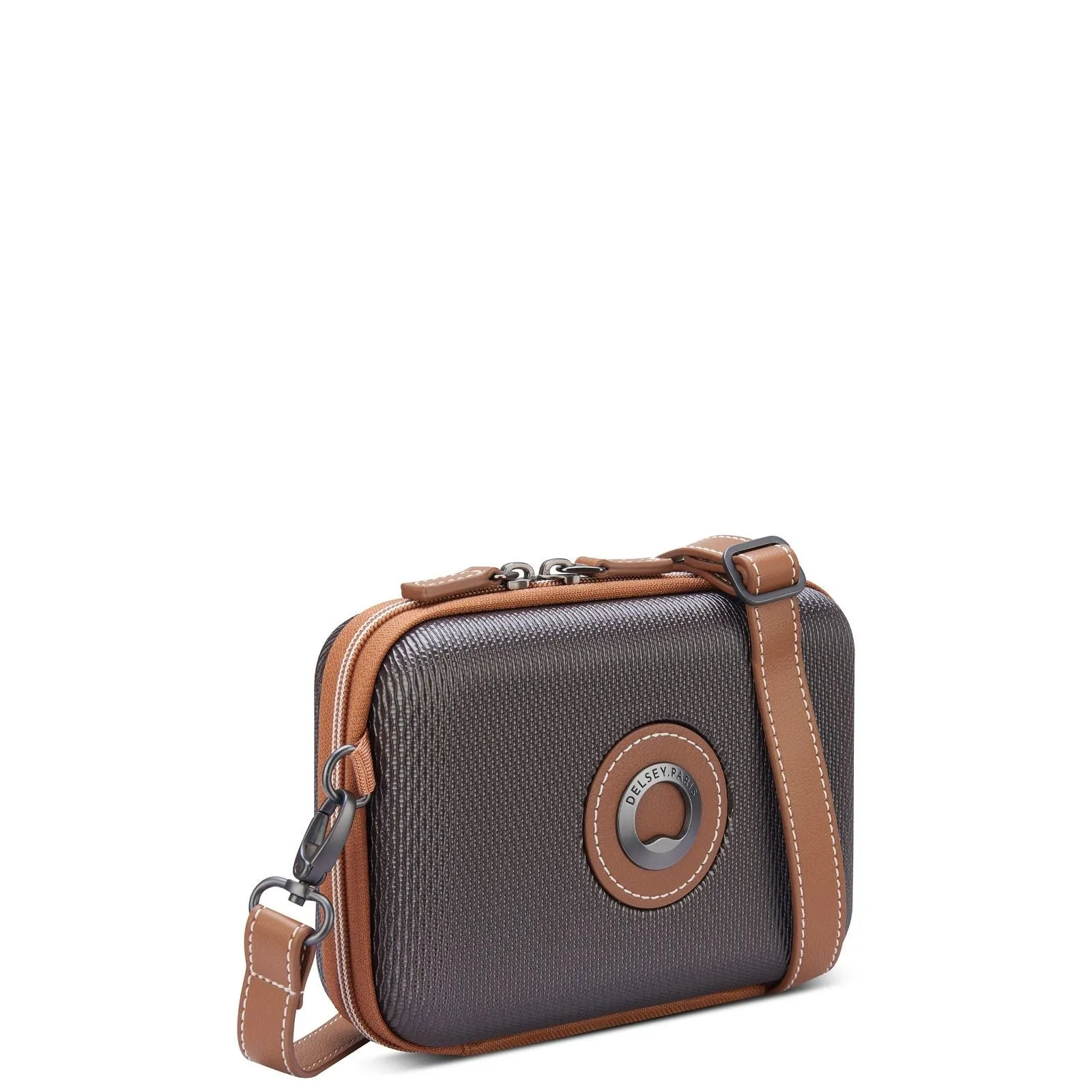 Delsey Chatelet Air 2.0 Clutch / Shoulder Bag - Brown