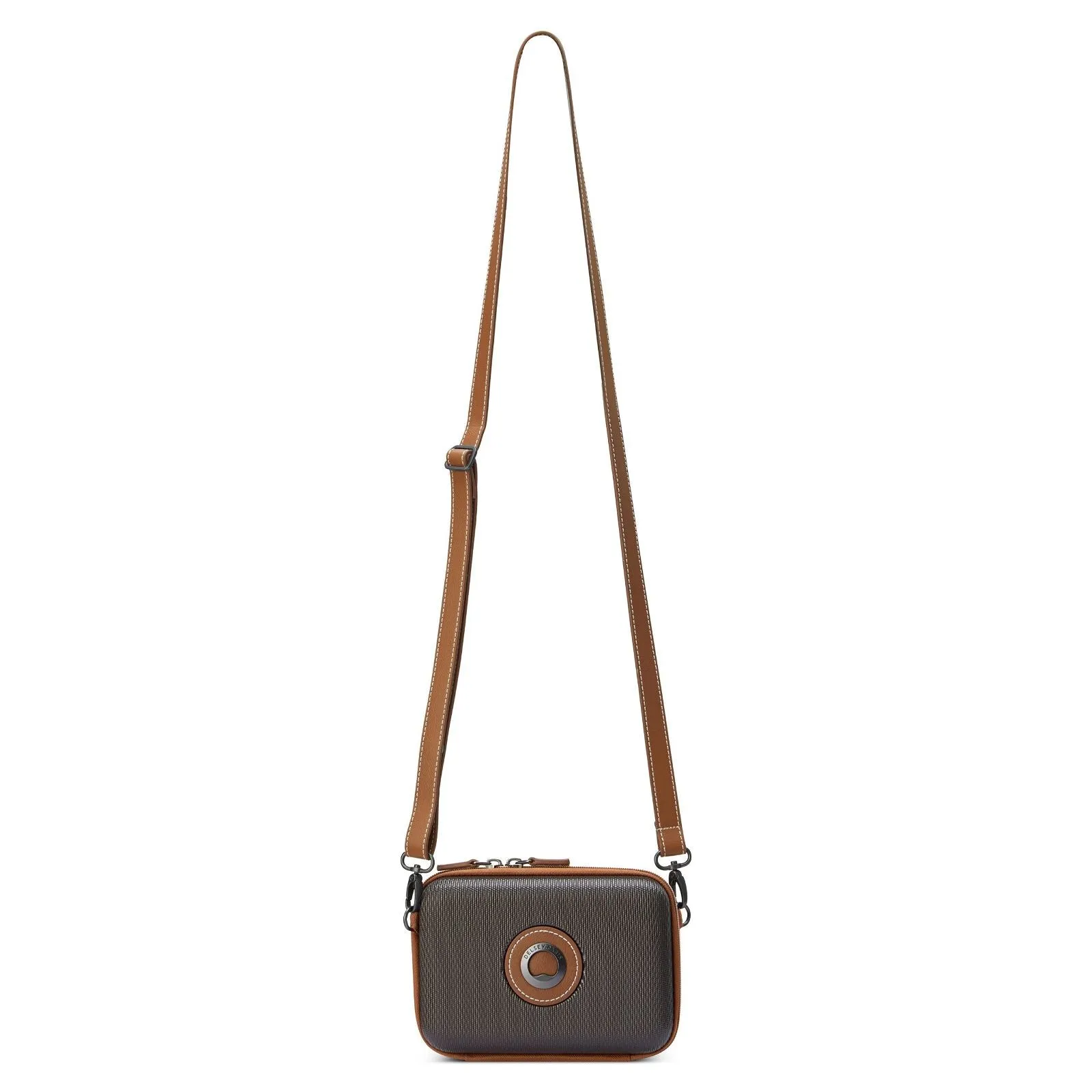 Delsey Chatelet Air 2.0 Clutch / Shoulder Bag - Brown