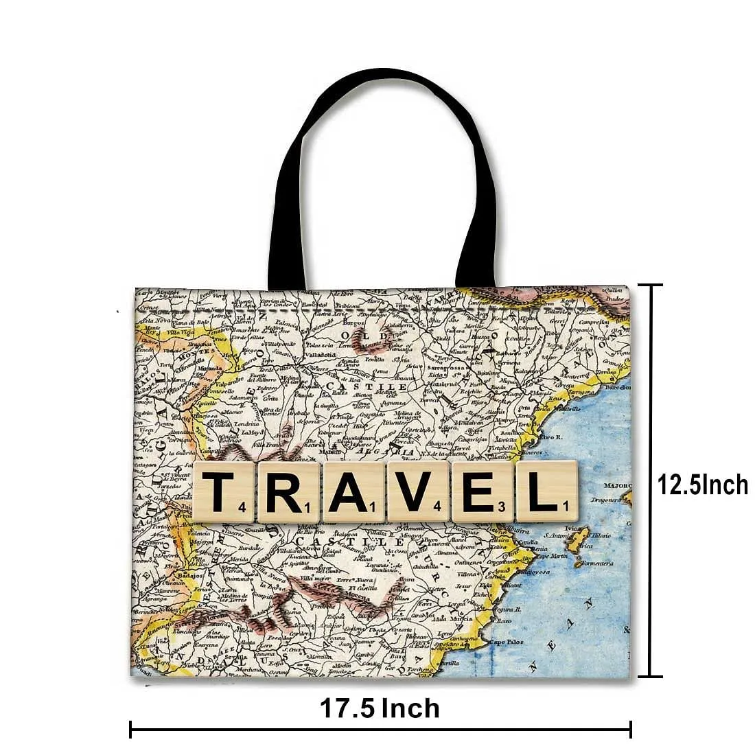 Designer Tote Bag With Zip Beach Gym Travel Bags -  Travel