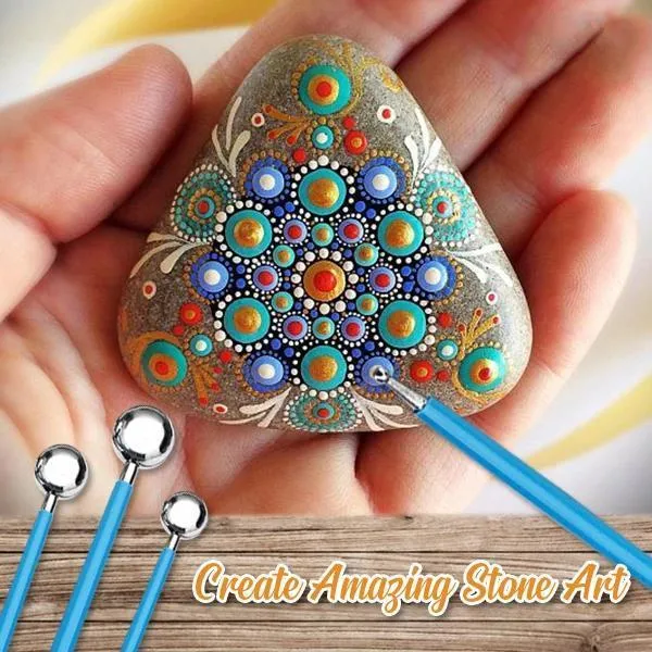 DIY Colorful Mandala - Dotting Tool Kit (20 pcs set)