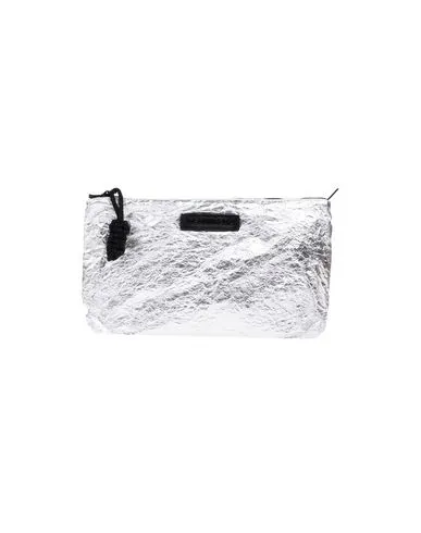 Dsquared2 Man Handbag Silver -- --