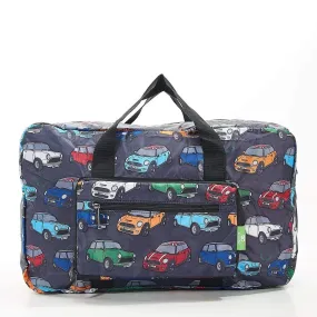 Eco Chic Recycled Cabin Approved 30 Litre Foldable Holdall (Mini Car - Grey)